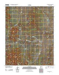Mount Floyd Arizona Historical topographic map, 1:24000 scale, 7.5 X 7.5 Minute, Year 2011