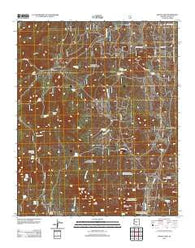 Mount Josh Arizona Historical topographic map, 1:24000 scale, 7.5 X 7.5 Minute, Year 2012