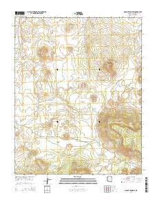Mount Trumbull Arizona Current topographic map, 1:24000 scale, 7.5 X 7.5 Minute, Year 2014