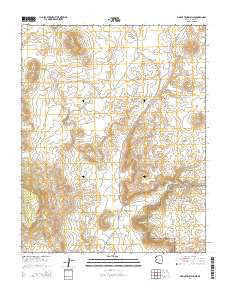 Mount Trumbull NE Arizona Current topographic map, 1:24000 scale, 7.5 X 7.5 Minute, Year 2014