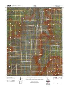 Mount Trumbull SE Arizona Historical topographic map, 1:24000 scale, 7.5 X 7.5 Minute, Year 2011