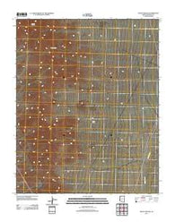 Mount Wilson Arizona Historical topographic map, 1:24000 scale, 7.5 X 7.5 Minute, Year 2011
