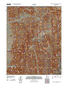 Mountain Sheep Spring Arizona Historical topographic map, 1:24000 scale, 7.5 X 7.5 Minute, Year 2011
