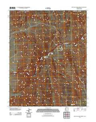 Mountain Sheep Spring Arizona Historical topographic map, 1:24000 scale, 7.5 X 7.5 Minute, Year 2011