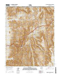 Mountain Sheep Spring Arizona Current topographic map, 1:24000 scale, 7.5 X 7.5 Minute, Year 2014