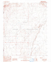 Mowa'api Arizona Historical topographic map, 1:24000 scale, 7.5 X 7.5 Minute, Year 1991