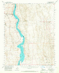 Mt. Perkins Arizona Historical topographic map, 1:62500 scale, 15 X 15 Minute, Year 1959