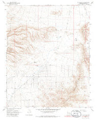 Mt. Tipton NW Arizona Historical topographic map, 1:24000 scale, 7.5 X 7.5 Minute, Year 1968