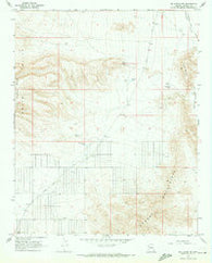 Mt. Tipton NW Arizona Historical topographic map, 1:24000 scale, 7.5 X 7.5 Minute, Year 1968