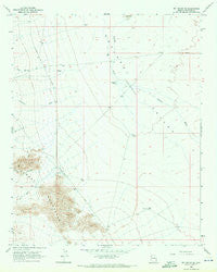 Mt. Tipton SE Arizona Historical topographic map, 1:24000 scale, 7.5 X 7.5 Minute, Year 1968