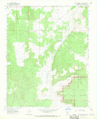Mt. Trumbull NE Arizona Historical topographic map, 1:24000 scale, 7.5 X 7.5 Minute, Year 1967