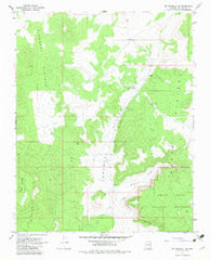 Mt. Trumbull NE Arizona Historical topographic map, 1:24000 scale, 7.5 X 7.5 Minute, Year 1967