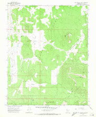 Mt. Trumbull NW Arizona Historical topographic map, 1:24000 scale, 7.5 X 7.5 Minute, Year 1967