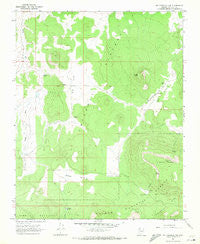 Mt. Trumbull NW Arizona Historical topographic map, 1:24000 scale, 7.5 X 7.5 Minute, Year 1967