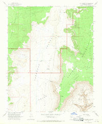 Mt. Trumbull SE Arizona Historical topographic map, 1:24000 scale, 7.5 X 7.5 Minute, Year 1967
