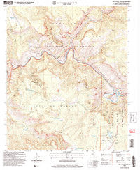 Mule Hoof Bend Arizona Historical topographic map, 1:24000 scale, 7.5 X 7.5 Minute, Year 2004
