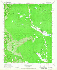 Munds Park Arizona Historical topographic map, 1:24000 scale, 7.5 X 7.5 Minute, Year 1965