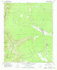 Munds Park Arizona Historical topographic map, 1:24000 scale, 7.5 X 7.5 Minute, Year 1965