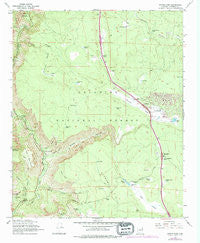 Munds Park Arizona Historical topographic map, 1:24000 scale, 7.5 X 7.5 Minute, Year 1965