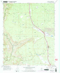Munds Park Arizona Historical topographic map, 1:24000 scale, 7.5 X 7.5 Minute, Year 1965