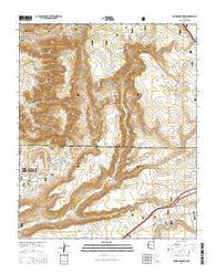 Munds Mountain Arizona Current topographic map, 1:24000 scale, 7.5 X 7.5 Minute, Year 2014