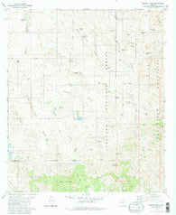Murphy Peak Arizona Historical topographic map, 1:24000 scale, 7.5 X 7.5 Minute, Year 1981