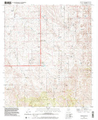 Murphy Peak Arizona Historical topographic map, 1:24000 scale, 7.5 X 7.5 Minute, Year 1996