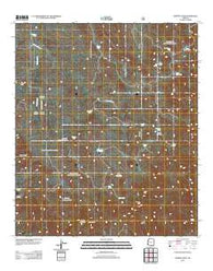 Murphy Peak Arizona Historical topographic map, 1:24000 scale, 7.5 X 7.5 Minute, Year 2012