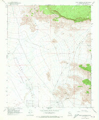Music Mountains NW Arizona Historical topographic map, 1:24000 scale, 7.5 X 7.5 Minute, Year 1968