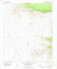 Music Mountains NW Arizona Historical topographic map, 1:24000 scale, 7.5 X 7.5 Minute, Year 1968