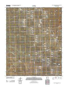 Music Mountains SW Arizona Historical topographic map, 1:24000 scale, 7.5 X 7.5 Minute, Year 2011