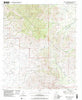 Muskhog Mountain Arizona Historical topographic map, 1:24000 scale, 7.5 X 7.5 Minute, Year 1996