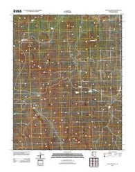 Mustang Knoll Arizona Historical topographic map, 1:24000 scale, 7.5 X 7.5 Minute, Year 2011