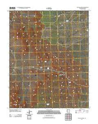 Mustang Point Arizona Historical topographic map, 1:24000 scale, 7.5 X 7.5 Minute, Year 2011