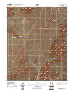 Mystery Valley Arizona Historical topographic map, 1:24000 scale, 7.5 X 7.5 Minute, Year 2011