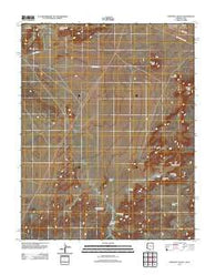 Mystery Valley Arizona Historical topographic map, 1:24000 scale, 7.5 X 7.5 Minute, Year 2011