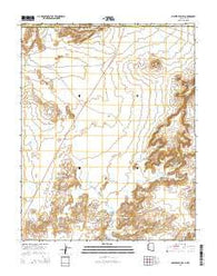 Mystery Valley Arizona Current topographic map, 1:24000 scale, 7.5 X 7.5 Minute, Year 2014