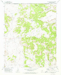 Na Ah Tee Canyon Arizona Historical topographic map, 1:24000 scale, 7.5 X 7.5 Minute, Year 1973