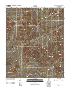 Na Ah Tee Canyon Arizona Historical topographic map, 1:24000 scale, 7.5 X 7.5 Minute, Year 2011