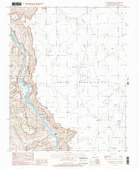 Nankoweap Mesa Arizona Historical topographic map, 1:24000 scale, 7.5 X 7.5 Minute, Year 1988