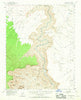 Nankoweap Arizona Historical topographic map, 1:62500 scale, 15 X 15 Minute, Year 1954