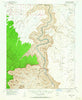 Nankoweap Arizona Historical topographic map, 1:62500 scale, 15 X 15 Minute, Year 1954