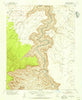 Nankoweap Arizona Historical topographic map, 1:62500 scale, 15 X 15 Minute, Year 1954