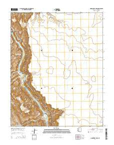 Nankoweap Mesa Arizona Current topographic map, 1:24000 scale, 7.5 X 7.5 Minute, Year 2014