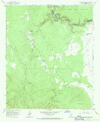 Natanes Mts NE Arizona Historical topographic map, 1:24000 scale, 7.5 X 7.5 Minute, Year 1967