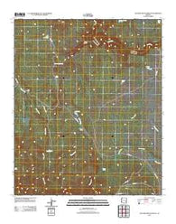 Natanes Mountains NE Arizona Historical topographic map, 1:24000 scale, 7.5 X 7.5 Minute, Year 2011