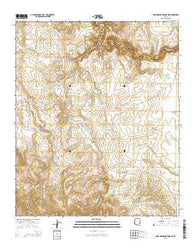 Natanes Mountains NE Arizona Current topographic map, 1:24000 scale, 7.5 X 7.5 Minute, Year 2014