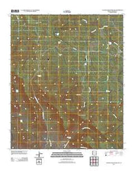 Natanes Mountains NW Arizona Historical topographic map, 1:24000 scale, 7.5 X 7.5 Minute, Year 2011