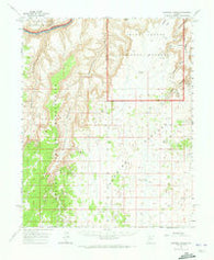 National Canyon Arizona Historical topographic map, 1:62500 scale, 15 X 15 Minute, Year 1962