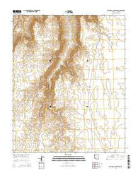 National Canyon SW Arizona Current topographic map, 1:24000 scale, 7.5 X 7.5 Minute, Year 2014